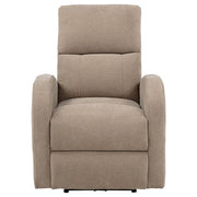 Grant Fabric Upholstered Power Recliner Chair Camel - 603303P