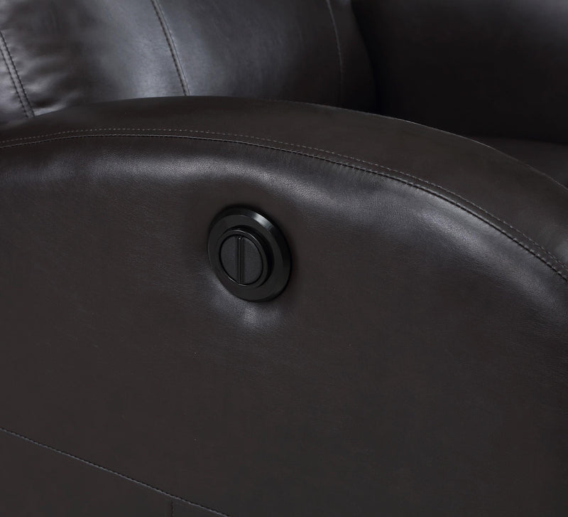 Grant Upholstered Power Recliner Chair Brown - 601500P