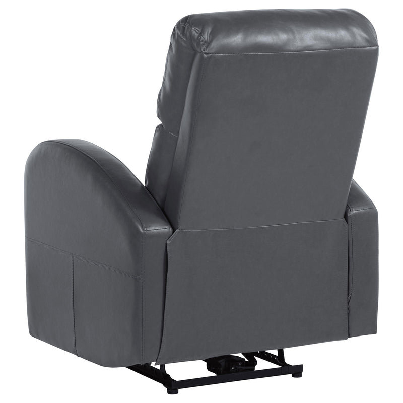 Grant Upholstered Power Recliner Chair Grey - 601499P