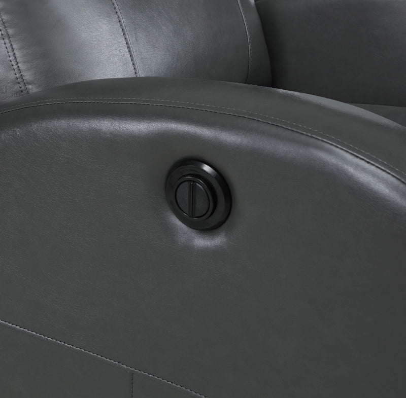 Grant Upholstered Power Recliner Chair Grey - 601499P