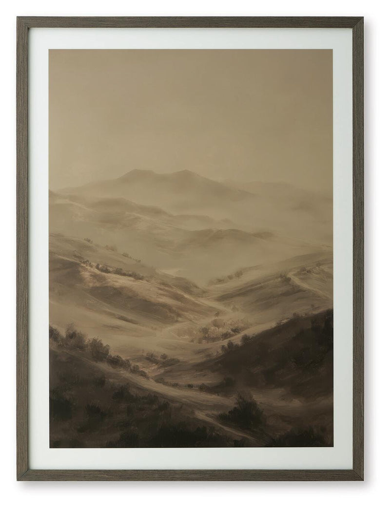 Grantmour Brown Wall Art - A8000535