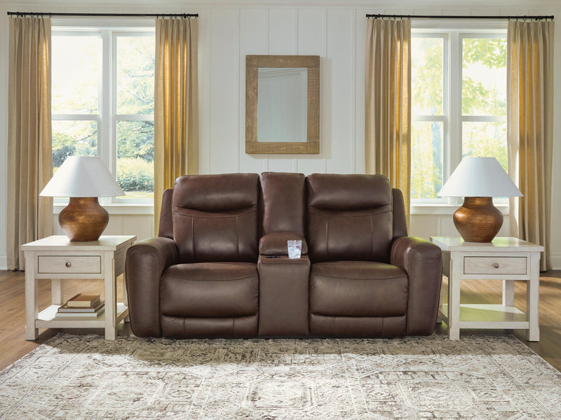 Gravier Cordova Power Reclining Loveseat with Console - U1330118