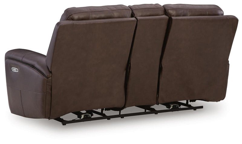 Gravier Cordova Power Reclining Loveseat with Console - U1330118