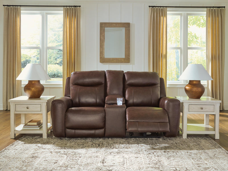 Gravier Cordova Power Reclining Loveseat with Console - U1330118
