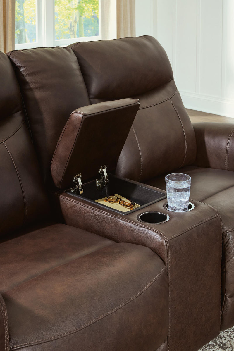 Gravier Cordova Power Reclining Loveseat with Console - U1330118