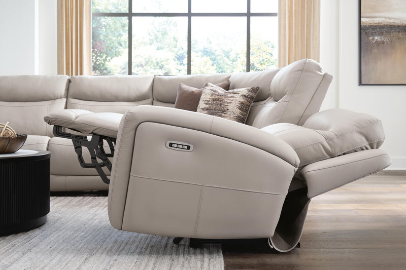 Gravier Gray 5-Piece Power Reclining Sectional - U13300S4