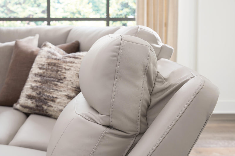 Gravier Gray 5-Piece Power Reclining Sectional - U13300S4