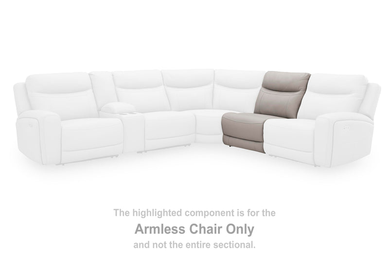 Gravier Gray Armless Chair - U1330046