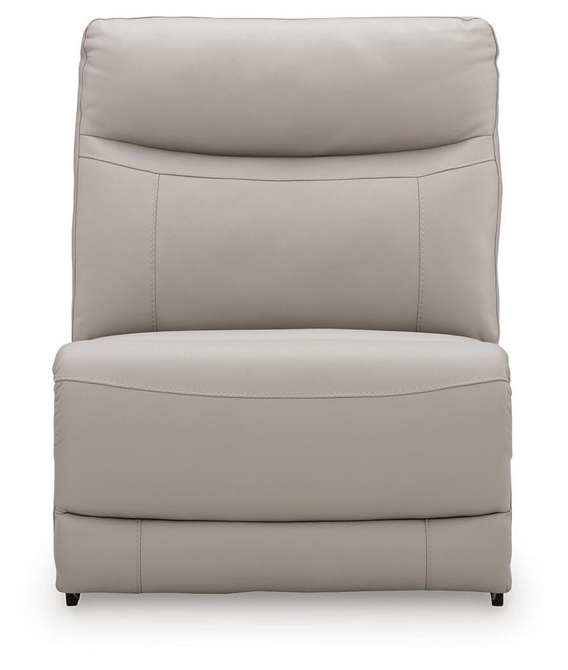 Gravier Gray Armless Chair - U1330046