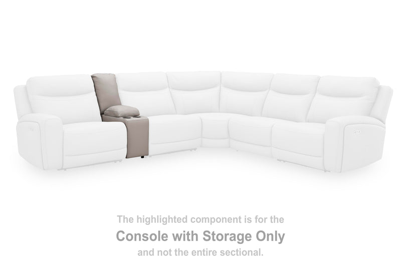 Gravier Gray Console with Storage - U1330057