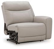 Gravier Gray Right-Arm Facing Power Recliner - U1330062
