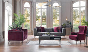 Gravita Deren Anthracite 3-Seat Sleeper Sofa from Bellona - Luna Furniture