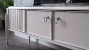 Gravita Tv Stand Ivory Leg - Gate FurnitureTV Stand