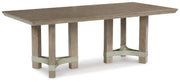 Gray Chrestner Dining Table and 4 Chairs - PKG014002