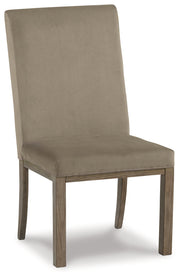 Gray Chrestner Dining Table and 4 Chairs - PKG014002