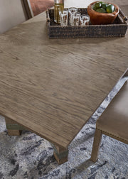 Gray Chrestner Dining Table and 4 Chairs - PKG014002