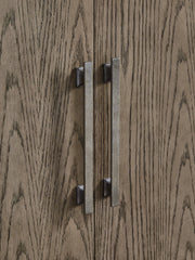 Gray Chrestner Dining Table and 8 Chairs with Storage - PKG013367