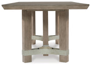 Gray Chrestner Dining Table and 8 Chairs with Storage - PKG013367