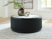 Grayman Black Coffee Table - T650-8