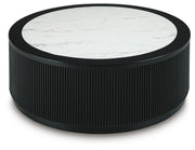 Grayman Black Coffee Table - T650-8