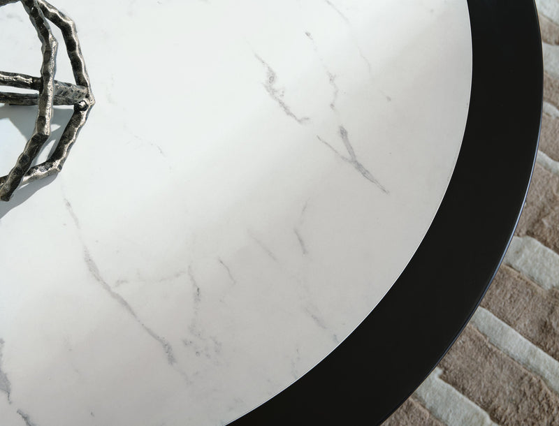 Grayman Black Coffee Table - T650-8