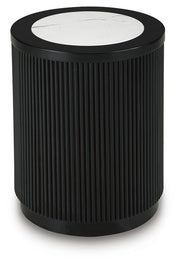 Grayman Black End Table - T650-6