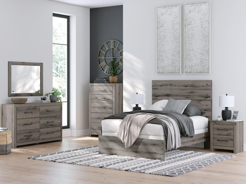 Graystorm Brown Gray Bedroom Mirror - PCB2405-36