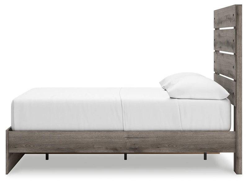 Graystorm Brown Gray Full Panel Storage Bed - PCB2405B16