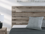 Graystorm Brown Gray Queen Panel Bed - PCB2405B2
