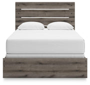 Graystorm Brown Gray Queen Panel Bed - PCB2405B2