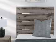 Graystorm Brown Gray Twin Panel Bed with Storage - PCB2405B19