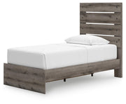 Graystorm Brown Gray Twin Panel Storage Bed - PCB2405B18