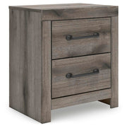 Graystorm Full Panel Bed, Dresser and Nightstand in Brown Gray - PKG021347