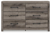 Graystorm Full Panel Storage Bed and Dresser in Brown Gray - PKG021377