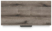 Graystorm Full Panel Storage Bed, Dresser, Mirror and Chest in Brown Gray - PKG021375