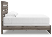 Graystorm King Panel Bed, Dresser and Nightstand in Brown Gray - PKG021362