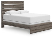 Graystorm Queen Panel Bed and Dresser in Brown Gray - PKG021353
