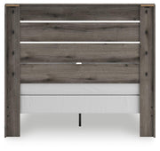Graystorm Queen Panel Bed and Dresser in Brown Gray - PKG021353