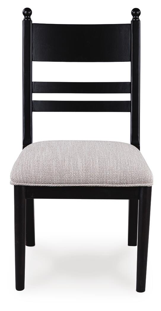 Greddinton Black Dining Chair, Set of 2 - PCD824-07