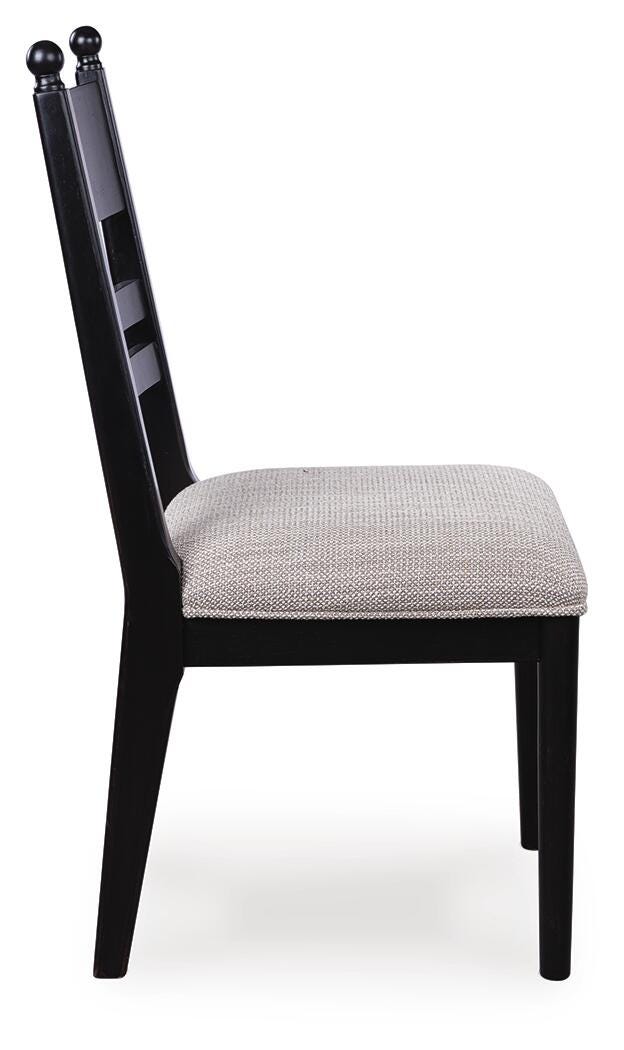 Greddinton Black Dining Chair, Set of 2 - PCD824-07