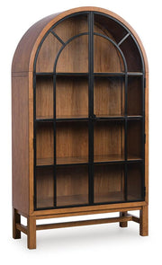 Greddinton Brown/Black Display Cabinet - PCD824-476