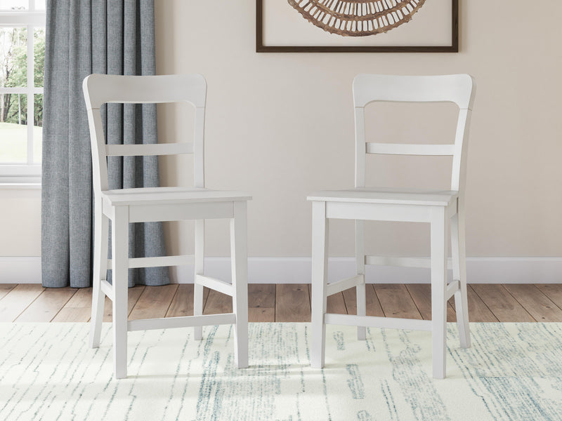 Greddinton Counter Height Dining Table and 4 Barstools - PCD824D13