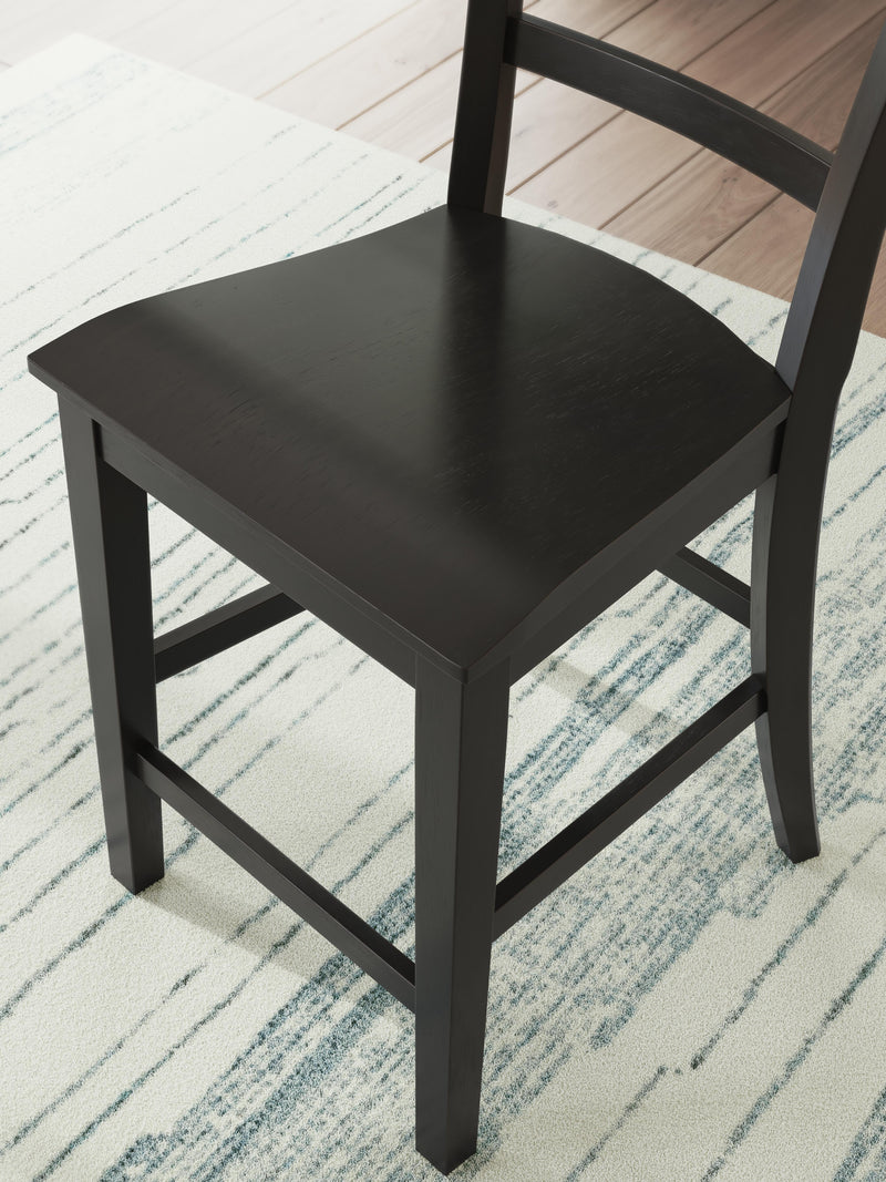 Greddinton Counter Height Dining Table and 6 Barstools - PCD824D12