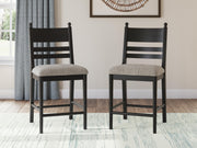 Greddinton Counter Height Dining Table and 6 Barstools - PCD824D15