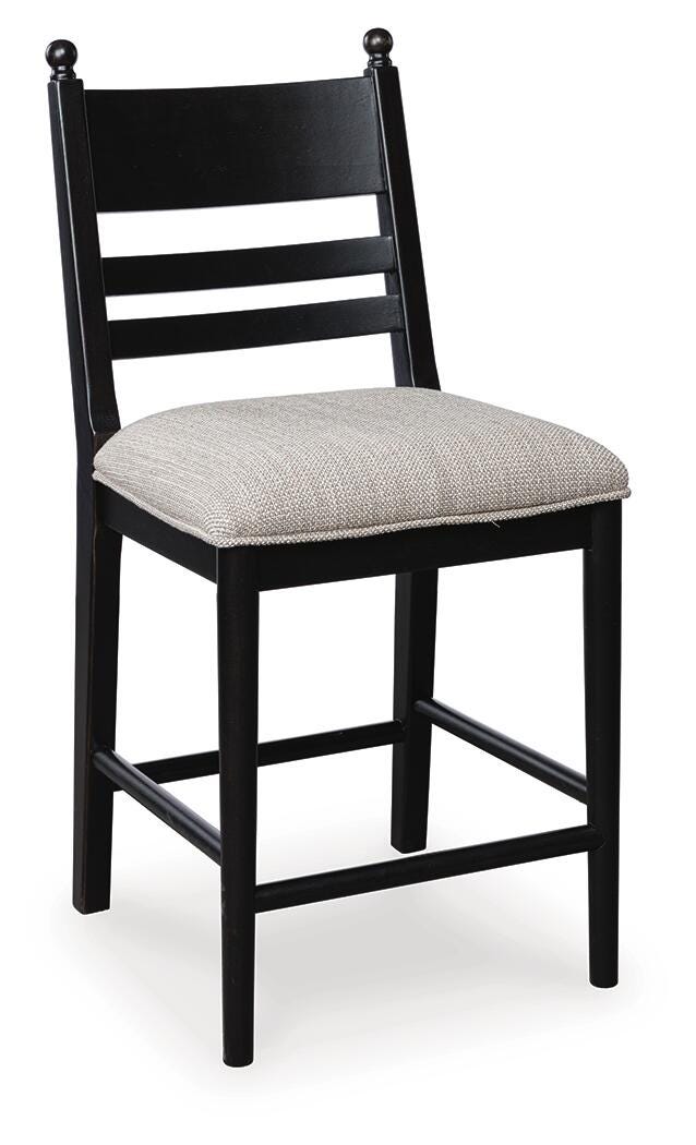 Greddinton Counter Height Dining Table and 6 Barstools - PCD824D18