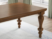 Greddinton Dining Table and 4 Chairs in Brown - PKG024640