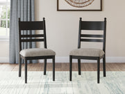 Greddinton Dining Table and 4 Chairs - PCD824D25