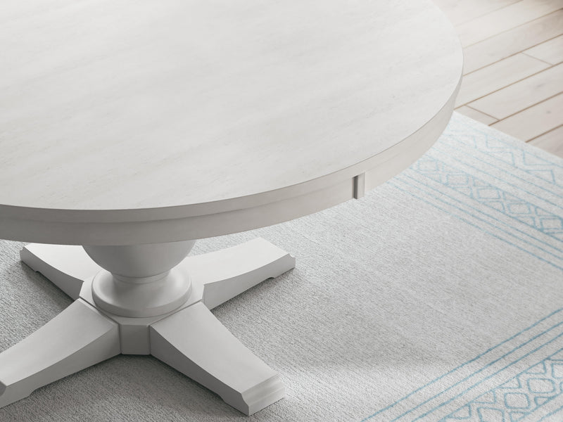 Greddinton Dining Table and 6 Chairs in White - PKG024649