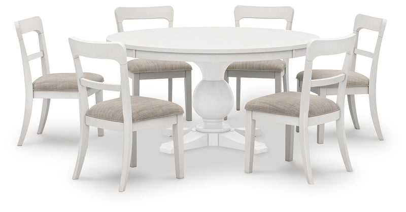 Greddinton Dining Table and 6 Chairs - PCD824D29