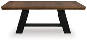 Greddinton Extension Dining Table and 4 Chairs - PCD824D32